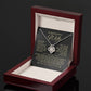 To My Beautiful Wife "You Are My Queen" Love Knot Necklace