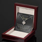 To My Beautiful Wife, Love Knot Necklace