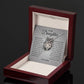 To My Daughter "I Believe In You" Love Knot Necklace