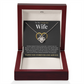 Love Knot Necklace - To My Wife "Never Forget That I Love You"