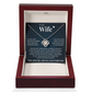 Love Knot Necklace - To My Wife "Thank You for Being A Great Woman"