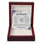 To My Granddaughter, Love Knot Necklace