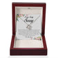 I Am Truly Sorry, Love Knot Necklace