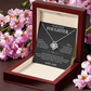 To My Dear Daughter - Love Knot Necklace