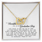 To a Beautiful Girl on Her Graduation Day, Interlocking Hearts Necklace