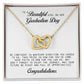 To a Beautiful Girl on Her Graduation Day, Interlocking Hearts Necklace