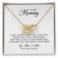 Mommy to Be Gift, Interlocking Hearts Necklace, Mother's Day Gift for Pregnant Woman