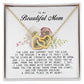 To my Beautiful Mom, Interlocking Hearts Necklace, Mother's Day Gift