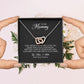 Mommy to Be Gift, Interlocking Hearts Necklace, Mother's Day Gift for Pregnant Woman