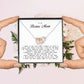 To My Bonus Mom, Interlocking Hearts Necklace