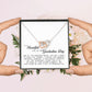 To a Beautiful Girl on Her Graduation Day, Interlocking Hearts Necklace