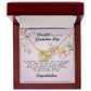 To a Beautiful Girl on Her Graduation Day, Interlocking Hearts Necklace