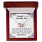 To a Beautiful Girl on Her Graduation Day, Interlocking Hearts Necklace