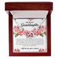 To My Dearest Granddaughter, Interlocking Heart Necklace