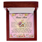 To My Bonus Mom, Interlocking Hearts Necklace