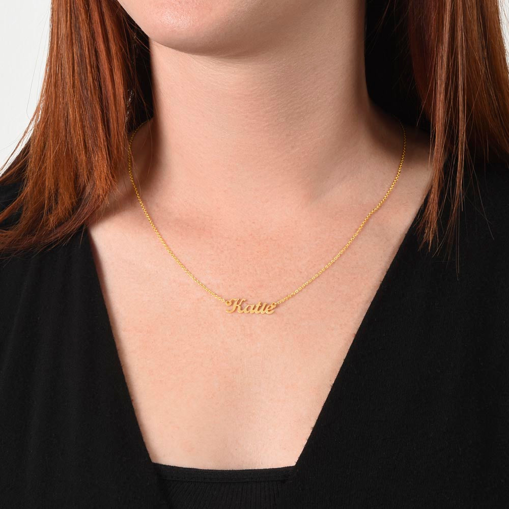 Custom Name Necklace -