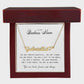 Niece Name Plate Necklace, Niece Gift