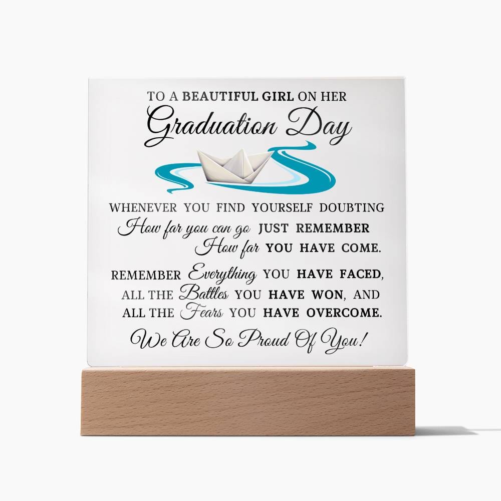 Graduation Gift, Acrylic Plaque
