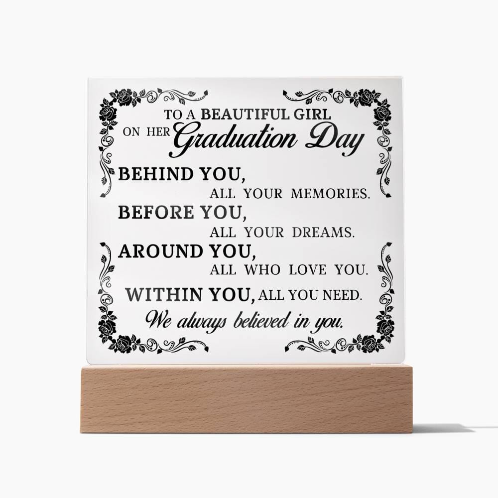 Graduation Gift, Acrylic Plaque, High School Graduation, College Graduation Gift for Her