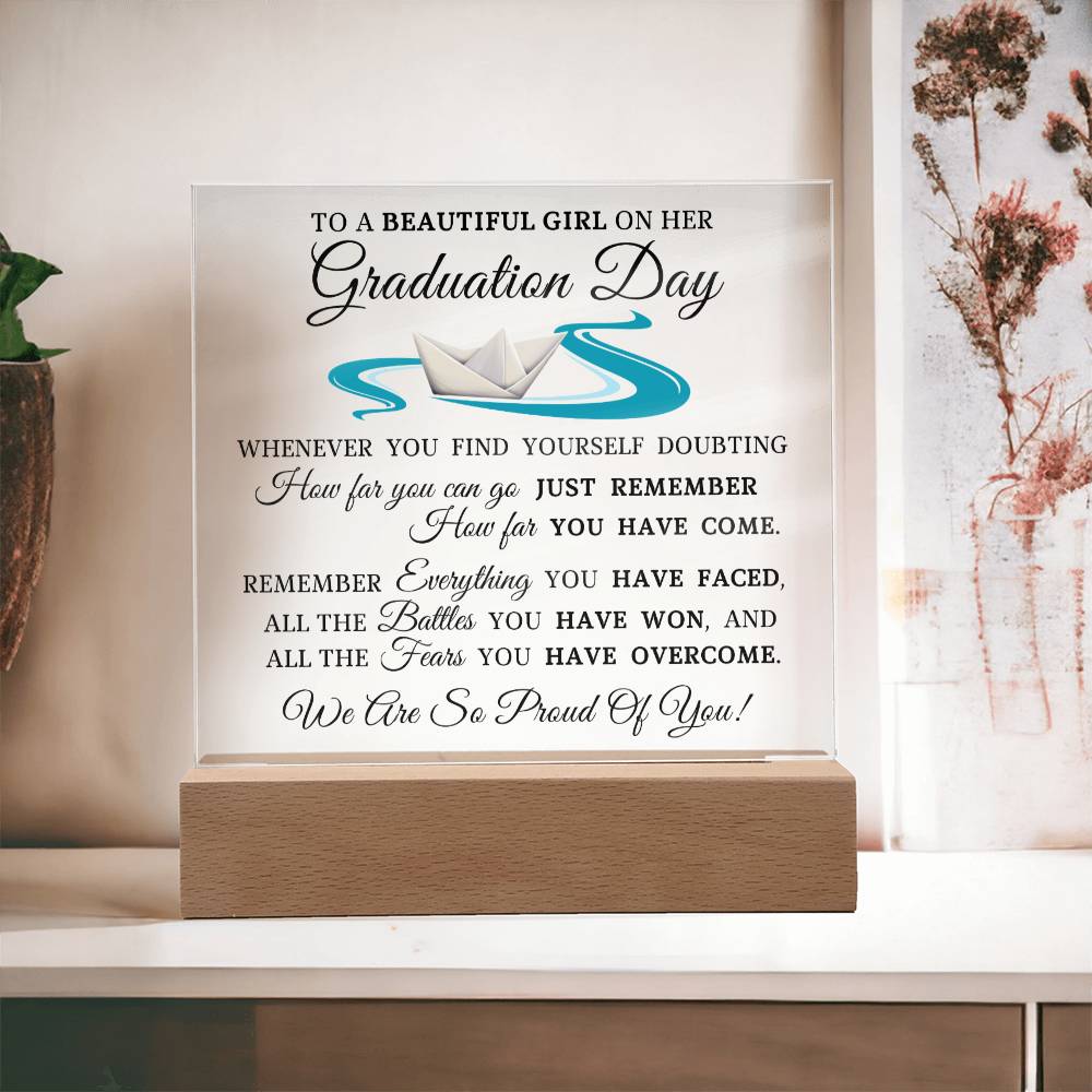Graduation Gift, Acrylic Plaque