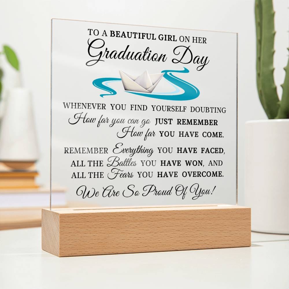 Graduation Gift, Acrylic Plaque