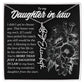 Daughter In Law Gift, Custom Birth Month Flower Name Necklace