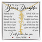 Bonus Daughter Gift, Custom Name Flower Birth Month Necklace