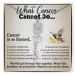 Cancer Gifts for Women, Jewelry for Cancer Survivor, Inspirational Necklaces with Meaningful Caring Message Card and Gift Box, Cancer Gifts for Friends, Mom, Daughter, Patients