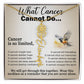 Cancer Gifts for Women, Jewelry for Cancer Survivor, Inspirational Necklaces with Meaningful Caring Message Card and Gift Box, Cancer Gifts for Friends, Mom, Daughter, Patients