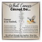 Cancer Gifts for Women, Jewelry for Cancer Survivor, Inspirational Necklaces with Meaningful Caring Message Card and Gift Box, Cancer Gifts for Friends, Mom, Daughter, Patients