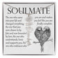 Soulmate Gift, Name Flower Necklace