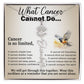 Cancer Gifts for Women, Jewelry for Cancer Survivor, Inspirational Necklaces with Meaningful Caring Message Card and Gift Box, Cancer Gifts for Friends, Mom, Daughter, Patients