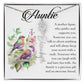 Aunt Gift, Name Flower Necklace