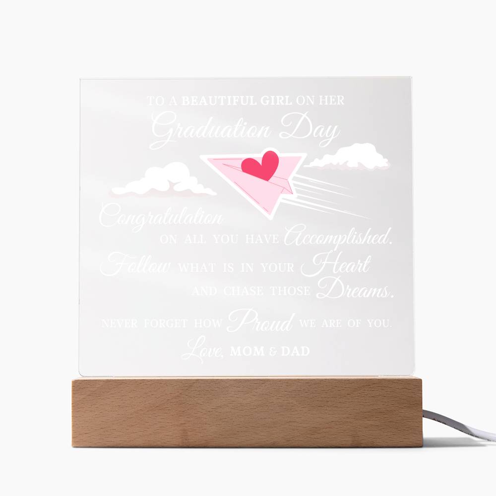 Graduation Gift, Acrylic Plaque