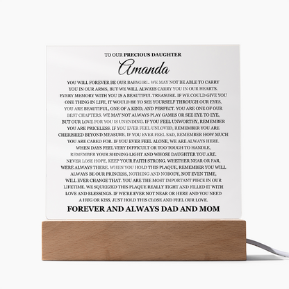 Custom for Amanda