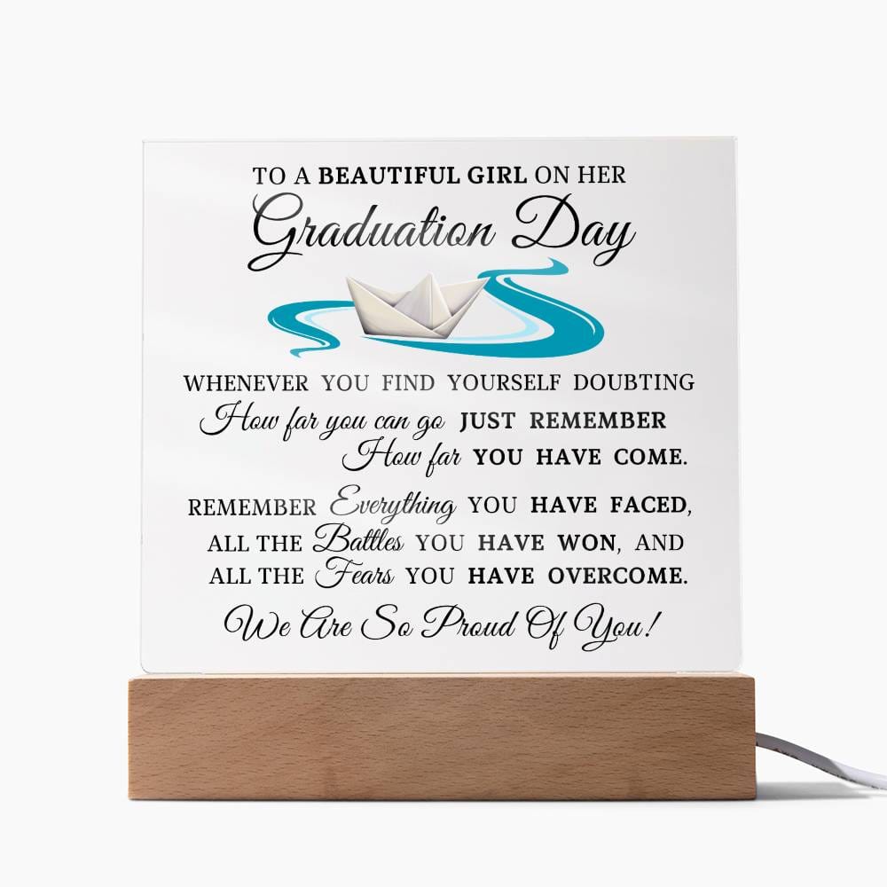 Graduation Gift, Acrylic Plaque