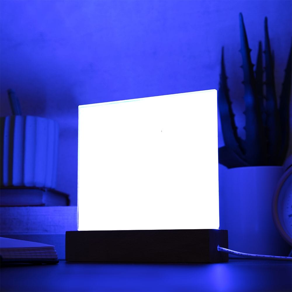 Dear Dad Gift, LED Acrylic Plaque