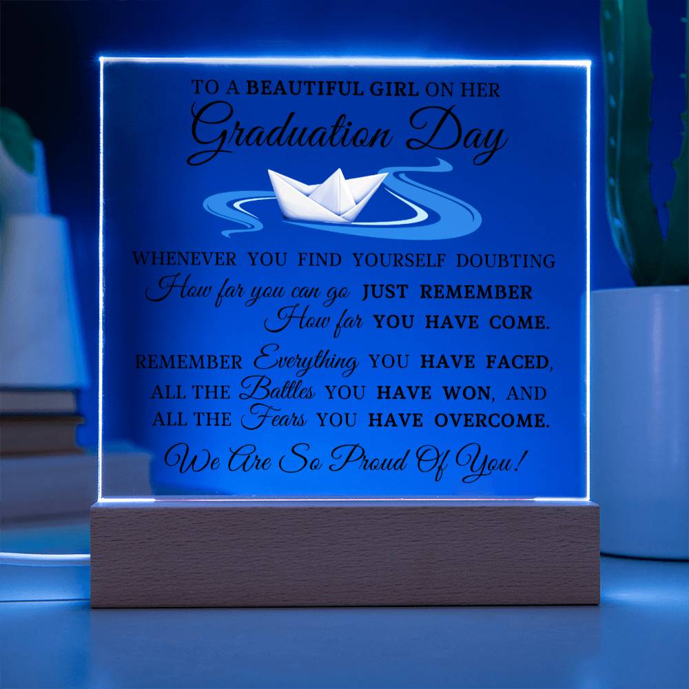 Graduation Gift, Acrylic Plaque