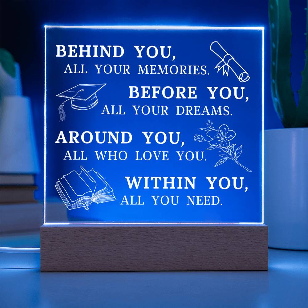 Graduation Gift, Acrylic Plaque