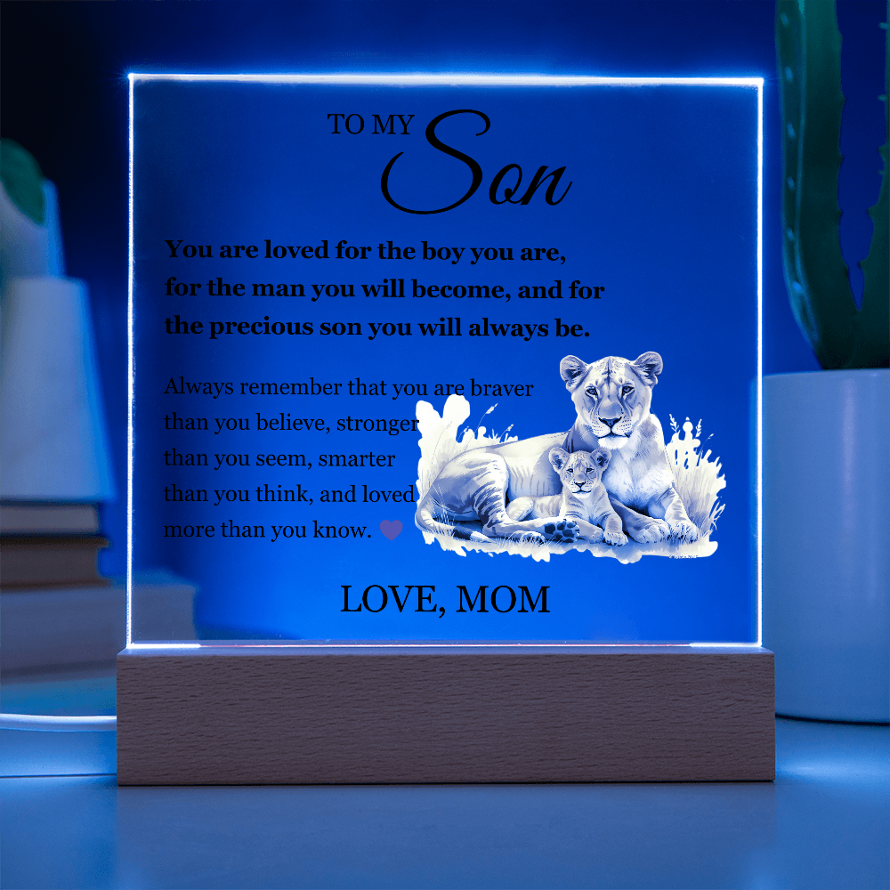To My Son -  "You are loved "