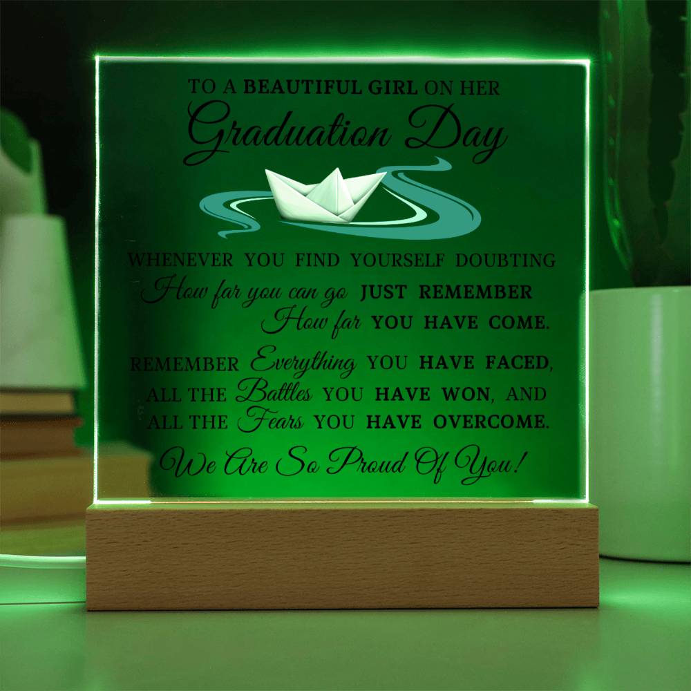 Graduation Gift, Acrylic Plaque