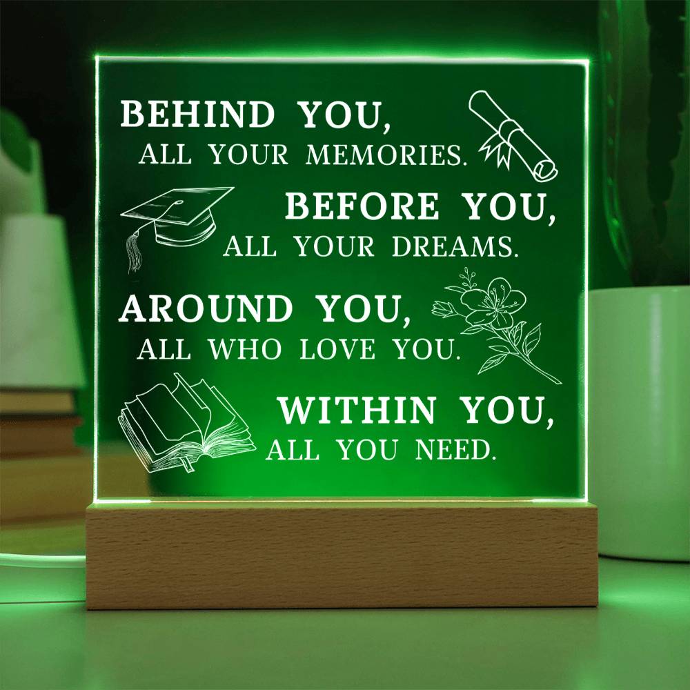 Graduation Gift, Acrylic Plaque