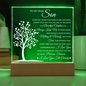 Acrylic Plaque - To My Dear Son