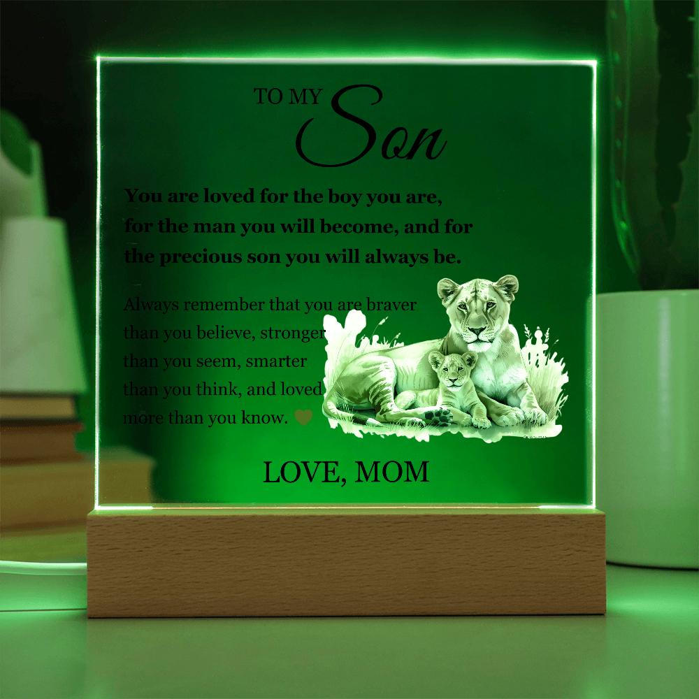 To My Son -  "You are loved "