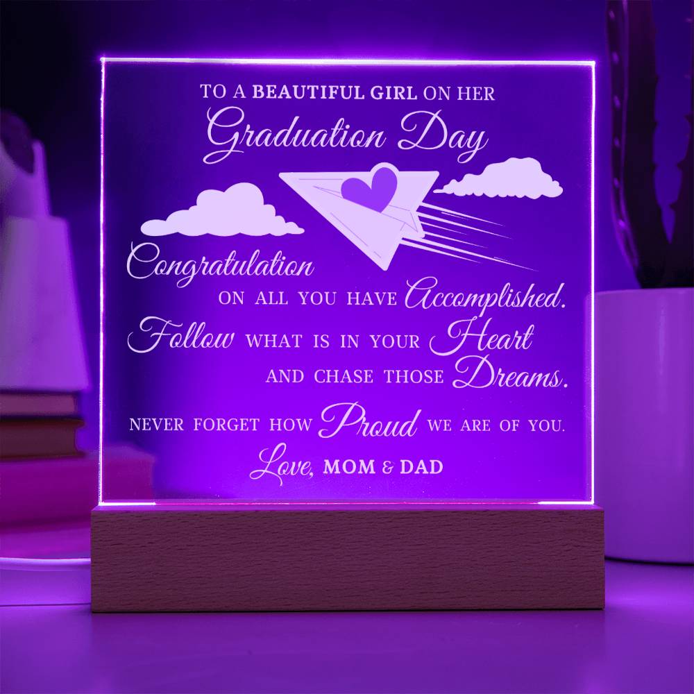 Graduation Gift, Acrylic Plaque