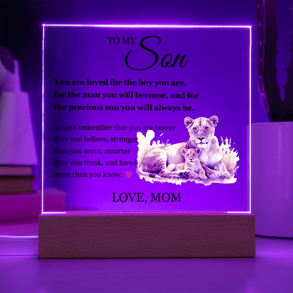 To My Son -  "You are loved "