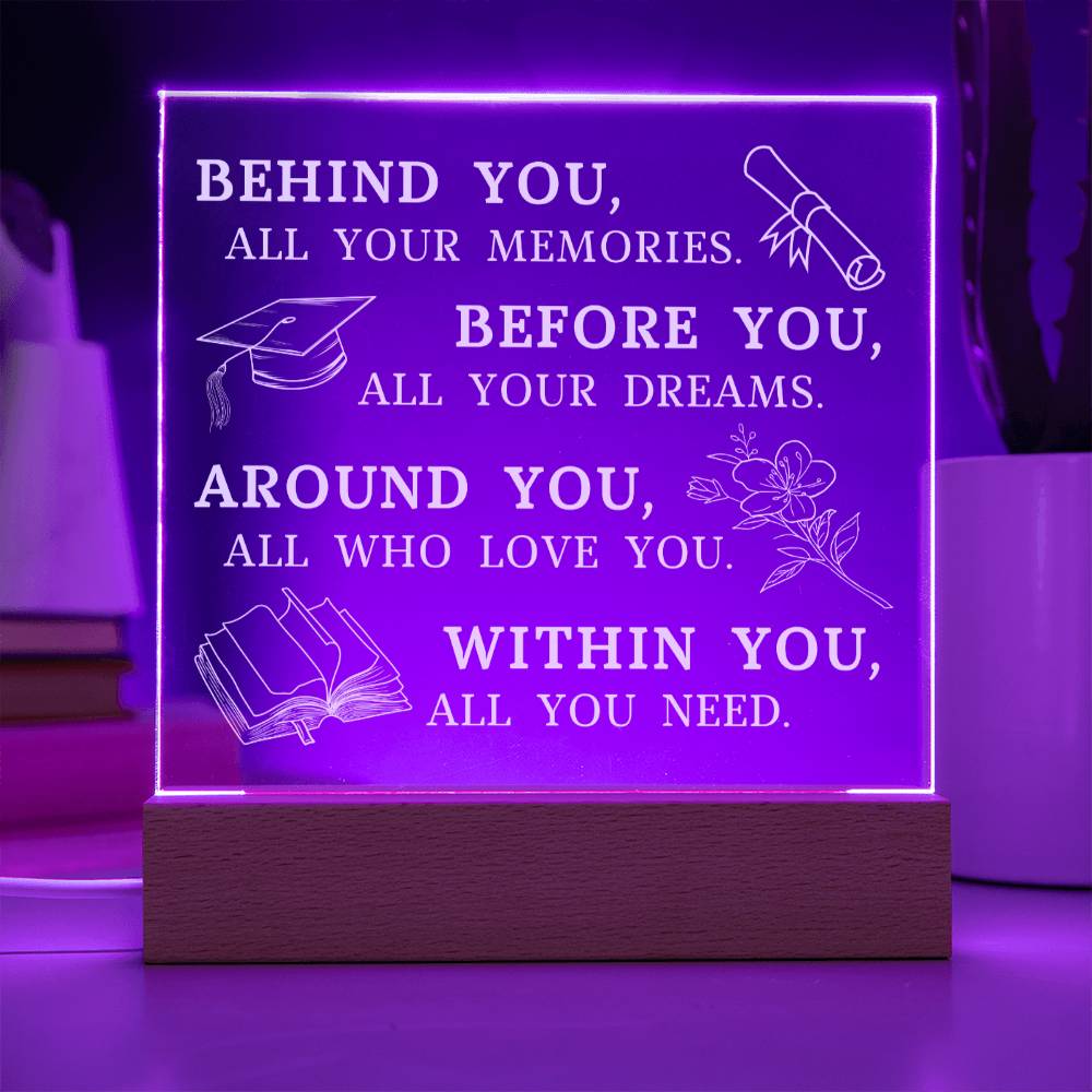 Graduation Gift, Acrylic Plaque