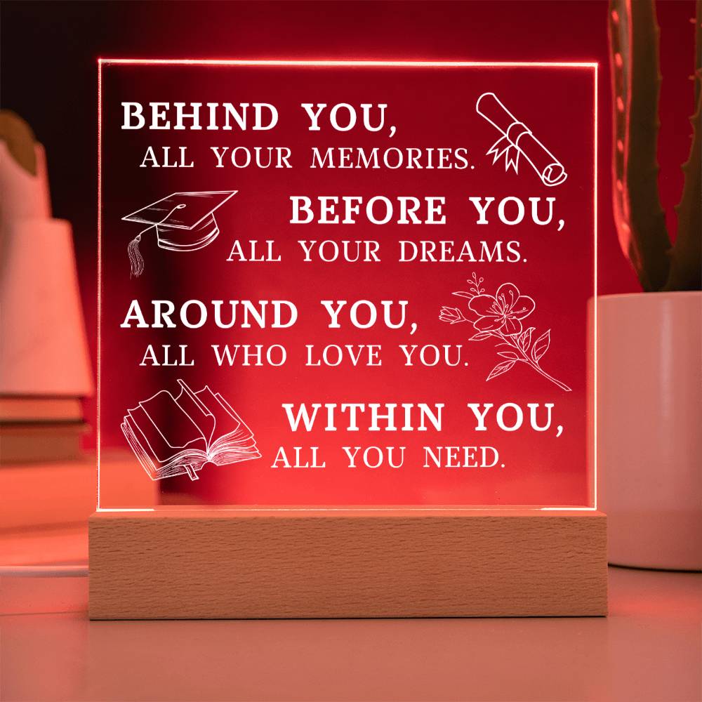 Graduation Gift, Acrylic Plaque