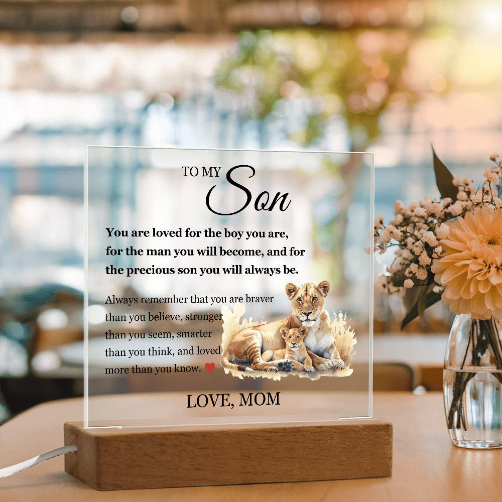 To My Son -  "You are loved "