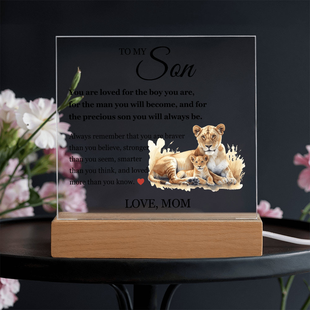 To My Son -  "You are loved "